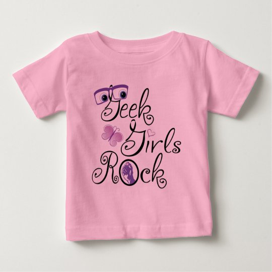 Geek Girls Rock Baby T-Shirt
