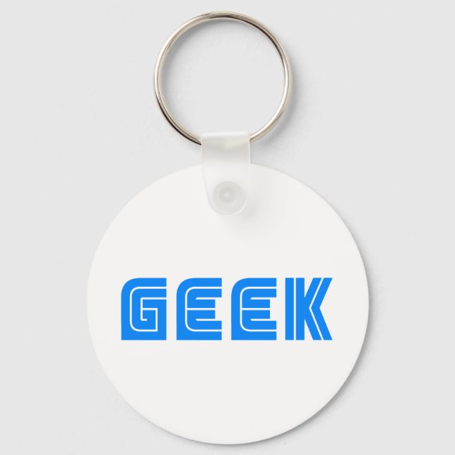 Geek Keychain (Front)