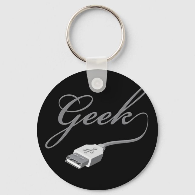 Geek Keychain (Front)