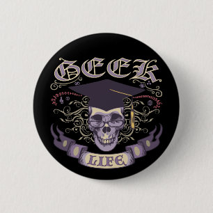 Geek Life 2 Inch Round Button