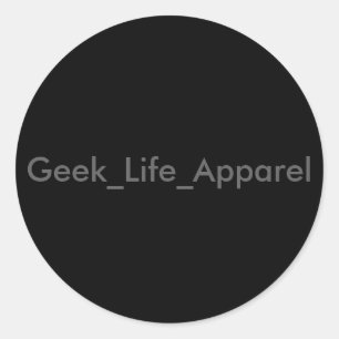Geek_Life_Apparel Stickers