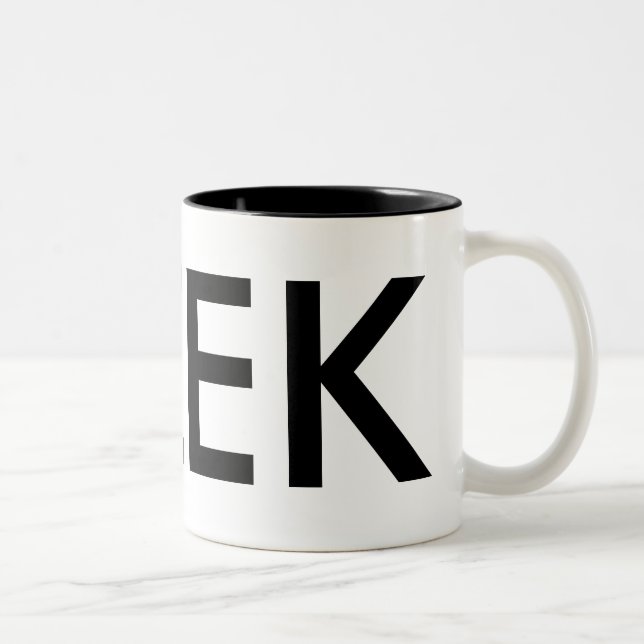 Geek Mug | office coworker fun funny gift (Right)