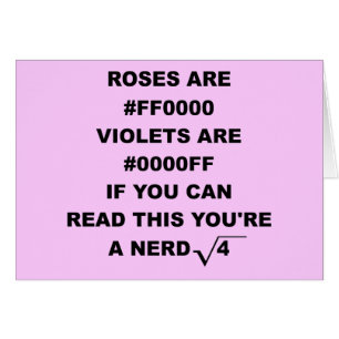 Geek Nerd Génie Saint-Valentin Anniversaire ou Amo