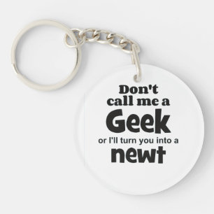 Geek newt bf keychain