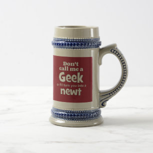 Geek newt wf beer stein