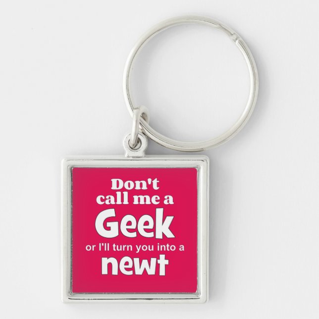 Geek newt wf keychain (Front)