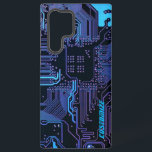 Geek Out Custom PCB Blue Electronic Circuit Board Samsung Galaxy Case<br><div class="desc">Custom PCB Circuit Board gifts for geeks or gifts for nerds.  Here's one for the Computer Nerd or Geeks in all of us.  Geek Out your Nerd with this Custom PCB Electronic Circuit Board.  This is a close up picture of a printed circuit board or electronic circuit board.</div>