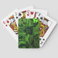 Geek Out Nerd PCB Green Electronic Circuit Board 