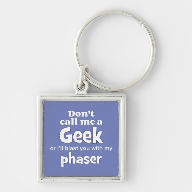 Geek phaser wf keychain (Front)