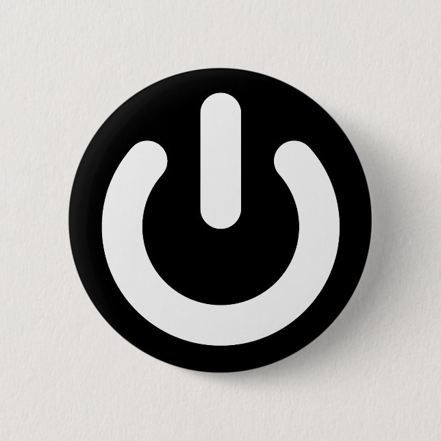 Geek Power Ideology 2 Inch Round Button (Front)