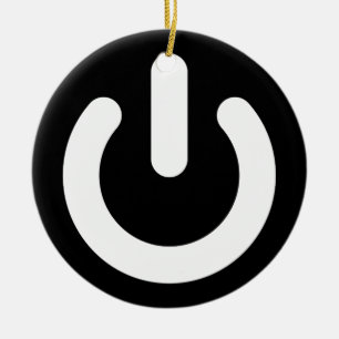 Geek Power Ideology Ceramic Ornament