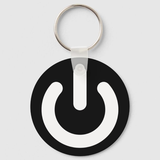 Geek Power Ideology Keychain (Front)