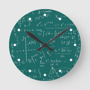 Geek Round Clock