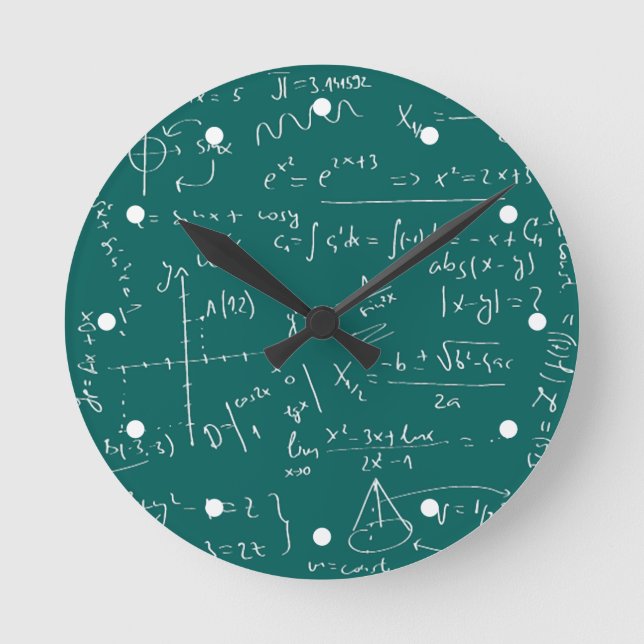 Geek Round Clock (Front)