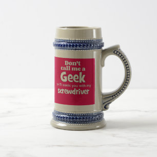 Geek screwdriver wf beer stein
