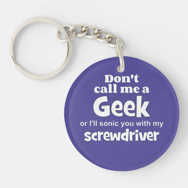Geek screwdriver wf keychain (Front)