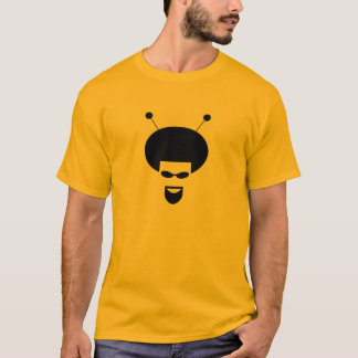 Geek Soul Brother Logo Gold Colour T-Shirt