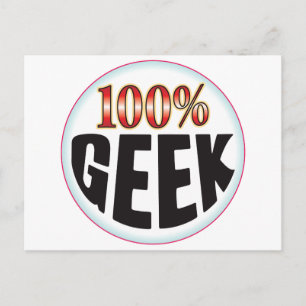 Geek Tag Postcard