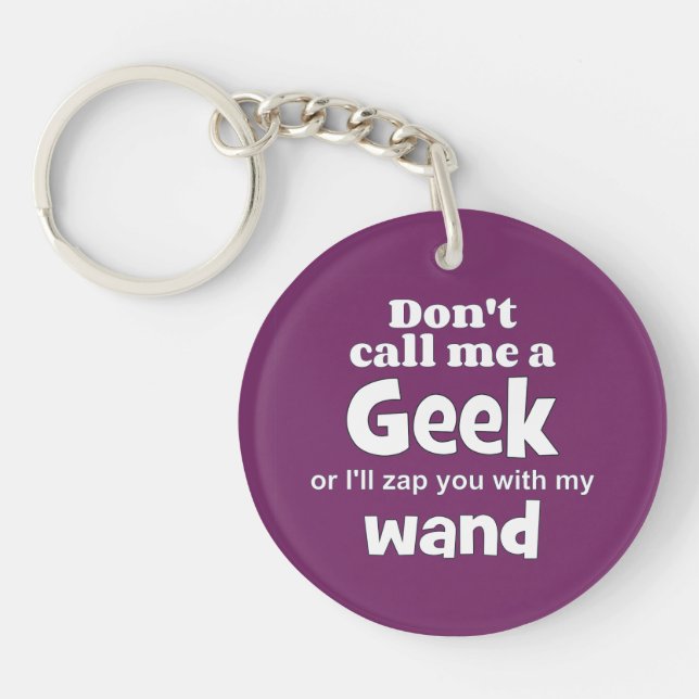 Geek wand wf keychain (Front)