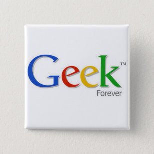 Geekforever 2 Inch Square Button