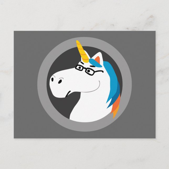 Geekicorn Postcard (Front)