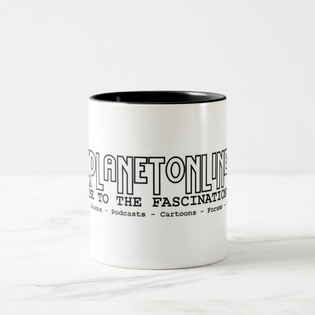 Geekplanetonline Two-Tone Coffee Mug (Center)