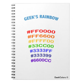 Geek's Rainbow Notebook