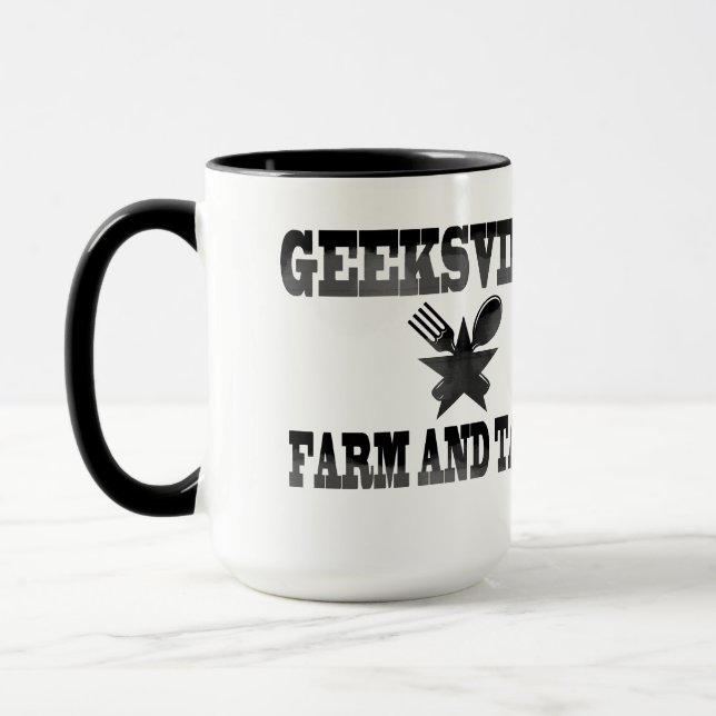 Geeksville Caffeinater  Mug (Left)