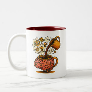 Geeky Coffee Mug Gift for Brain Lovers and Thinker