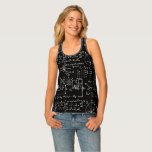 Geeky Math Mathematics Women's Black Tank Top<br><div class="desc">Geeky Math Mathematics Women's Black Tank Top</div>