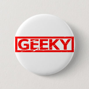 Geeky Stamp 2 Inch Round Button