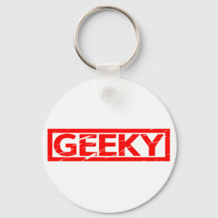 Geeky Stamp Keychain