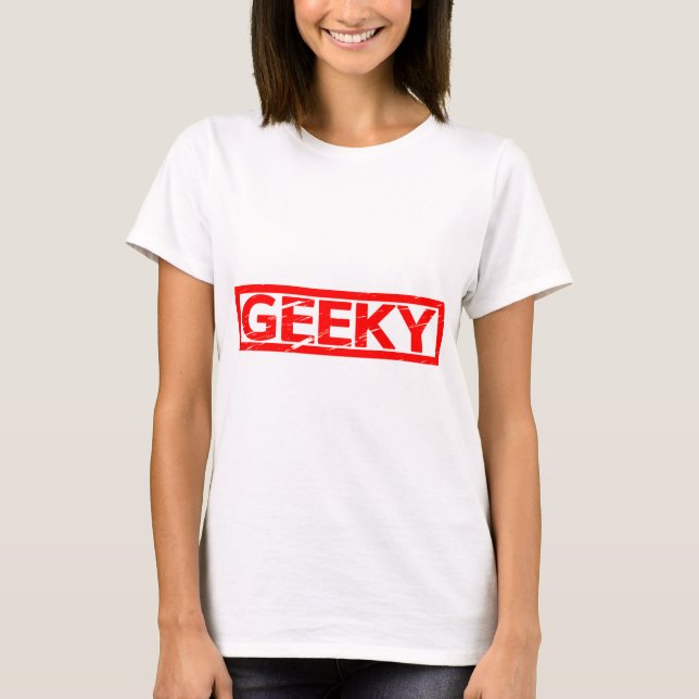 Geeky Stamp T-Shirt (Front)