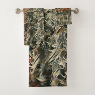 Geese and Duck Roam Art Bath Towel Set