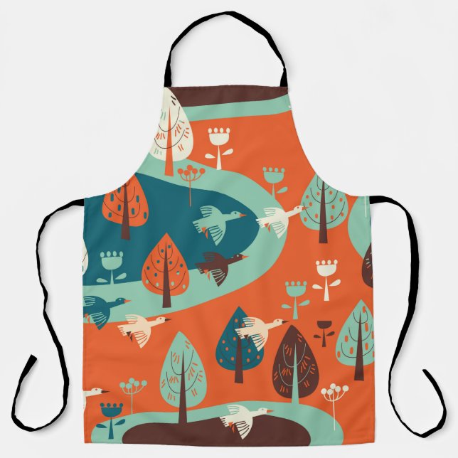 geese and forest apron (Front)