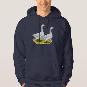 Geese: Embden Pair Hoodie