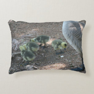 Geese Family Accent Pillow