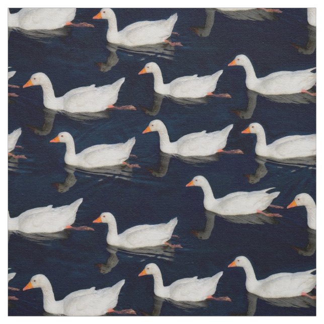 Geese Pattern Fabric (Swatch)