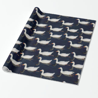 Geese Pattern Wrapping Paper