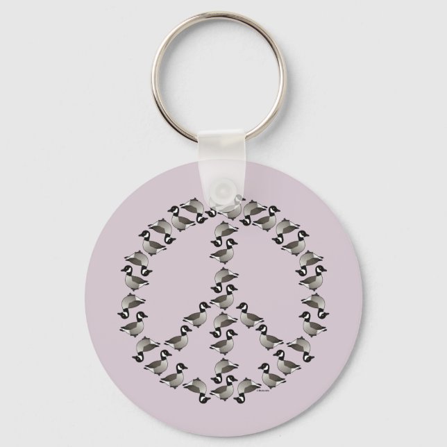 Geese Symbol Keychain (Front)
