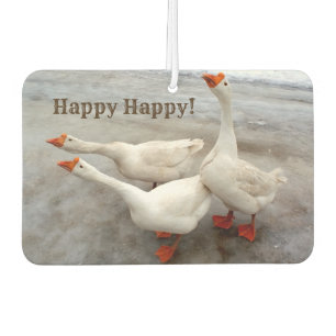 Geese white air freshener