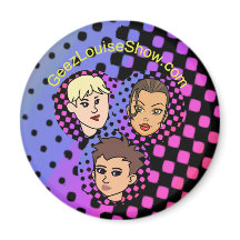 Geez Louise Colourful Magnet