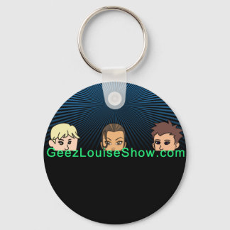 Geez Louise Group Dark Keychain