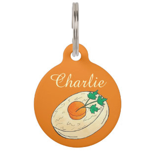 Gefilte Fish Jewish Shabbat Dinner Passover Seder Pet Tag