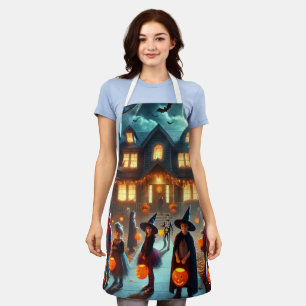  Geft funy Aprons for halloween day
