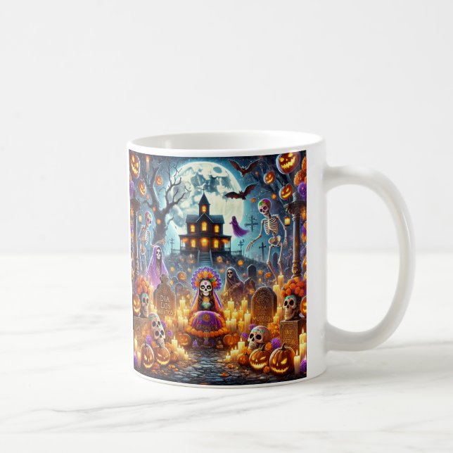Geft mugs Halloween for parent  (Right)