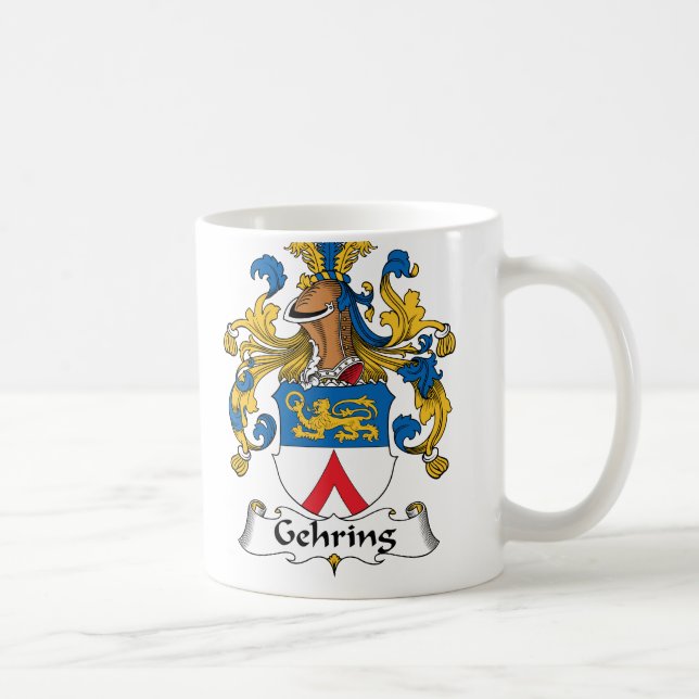 Gehring Family Crest Coffee Mug (Right)