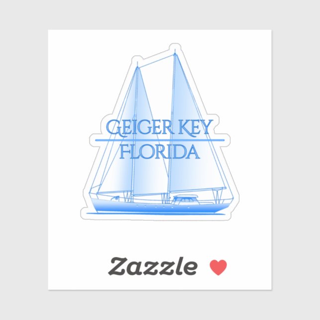 Geiger Key Coastal Nautical Sailing Sailor (Sheet)