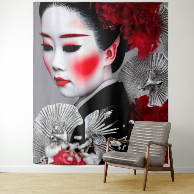 Geiko Tapestry (In Situ)