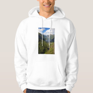 Geiranger Fjord landscape, Norway Hoodie